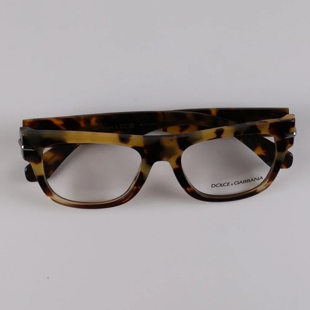 Dolce & Gabbana Eyeglasses DG5094 Dark Havana Tortoise Shell NEW